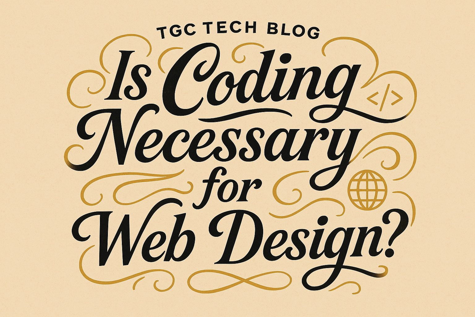 Is coding necessary for web design?